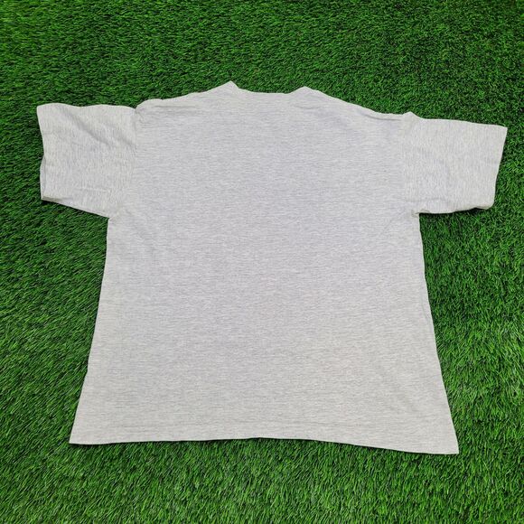 Vintage University-of Hawaii Shirt L/XL 22x24 Gray Cropped - Picture 2 of 13